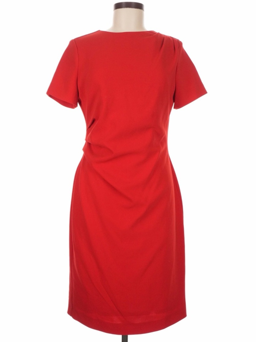 Brooks Brothers Red Short Sleeve Sheath Dress - Size 8